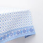 Six Seater Tablecloth, Blue And White, thumbnail 1 of 8