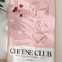 Cheese Club Print Food Art Print, thumbnail 2 of 8
