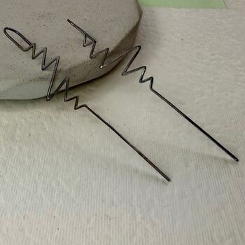 Heartbeat Sterling Silver Ear Cuff, 6 of 7