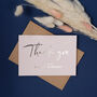 Personalised Mr And Mrs Wedding Thank You Note Cards, thumbnail 4 of 9