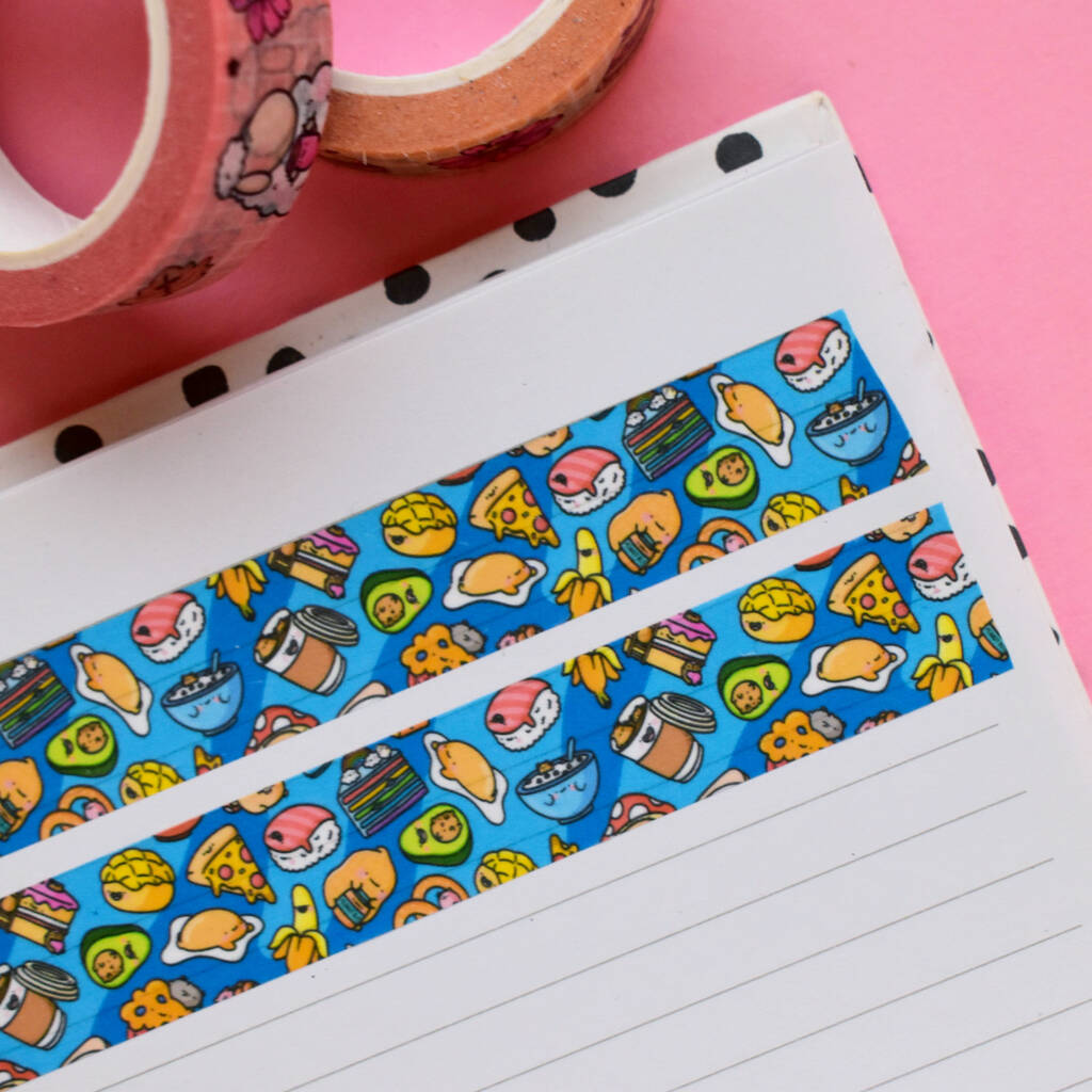Cute Food Print Washi Tape