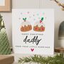 Personalised Daddy Christmas Card From Kids, thumbnail 1 of 6
