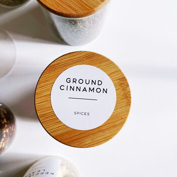 Small Round White Waterproof Personalised Labels, 6 of 9