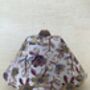Purple Statement Handcrafted Floral Clutch Bag, thumbnail 6 of 6