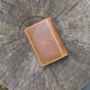 Woodland Range Small Bifold Tan Leather Wallet Rfid Safe, thumbnail 6 of 7