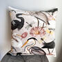 Velvet Heron 50 X 50cm Luxury Cushion, thumbnail 1 of 10