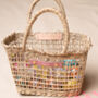 Mini Woven Personalised Basket, thumbnail 2 of 3