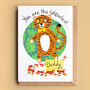 Tiger Card For Daddy, Dad Or Grandad, thumbnail 2 of 4