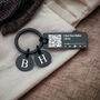 Music Or You Tube Qr Code, Personalised Keyring, thumbnail 1 of 7