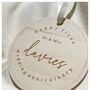 Happy First Wedding Anniversary Personalised Gift, thumbnail 1 of 5