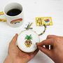 Pineapple Mini Cross Stitch Kit, thumbnail 7 of 8