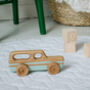 Wooden Toy Car Station Wagon Duck Egg, thumbnail 2 of 12