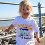 Personalised Beachbound Campervan Slogan T Shirt, thumbnail 2 of 6