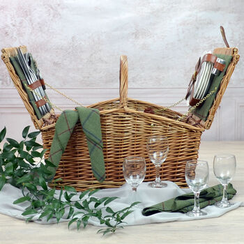 Fitted Picnic Basket For Four, 2 of 7