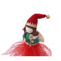 Christmas Elf Light Up Tree Topper Decoration, thumbnail 6 of 7