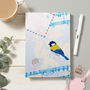 Bird And Airmail Fabric Notebook, thumbnail 2 of 3