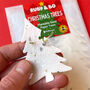 Christmas Tree Plantable Seed Paper Trees, thumbnail 1 of 9
