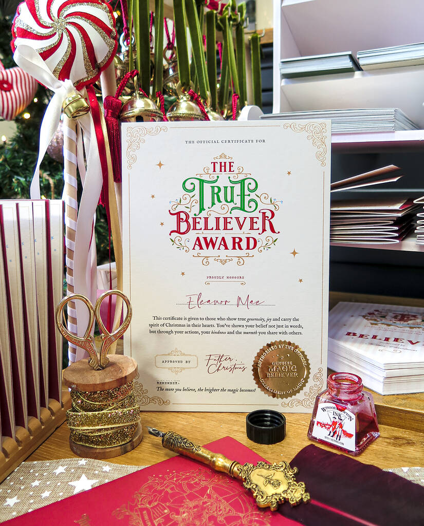 The True Believers Award, 1 of 3