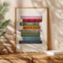Liverpool Book Stack Art Print, thumbnail 1 of 6