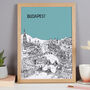 Personalised Budapest Print, thumbnail 9 of 10