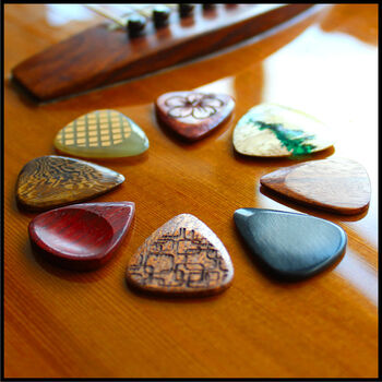 Father's Day Tin + Eight Acoustic Guitar Picks, 3 of 8