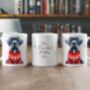 Personalised Great Dane In Christmas Jumper Mug C, thumbnail 2 of 2