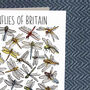 Dragonflies Of Britain Greeting Card, thumbnail 5 of 7