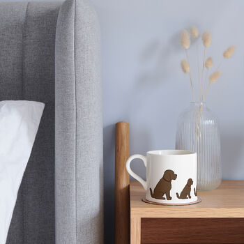 Organic Chocolate Cockapoo Labradoodle Tea Towel – A Delightful Gift For Dog Lovers, 5 of 12