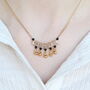 Indian Nazaria Gold Mangalsutra Stone Necklace, thumbnail 1 of 4