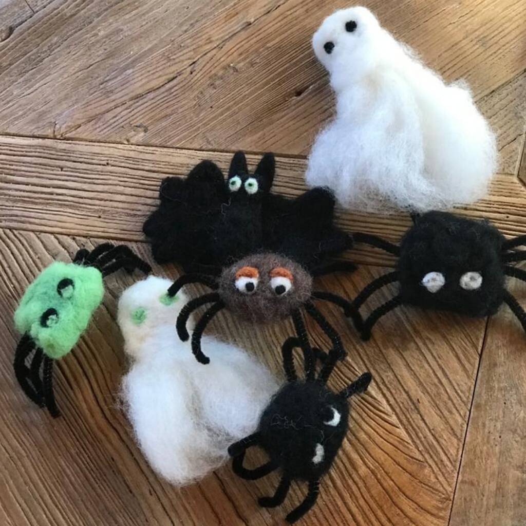 Halloween Needle Felting Craft Kit By Crafts4 Kids