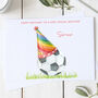 Personalised Brother Football Birthday Card, thumbnail 2 of 2