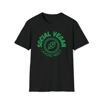 Social Vegan T Shirt, 2 of 4