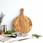 Olive Wood Pizza And Charcuterie Board, thumbnail 1 of 6