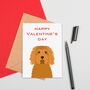 Cockapoo Valentine's Day Card, thumbnail 2 of 2