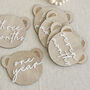 Wooden Teddy Baby Milestone Signs, thumbnail 2 of 4