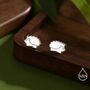 Hedgehog Stud Earrings, thumbnail 10 of 12