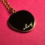 Slag 18k Gold Plated Friendship Necklace, thumbnail 2 of 11
