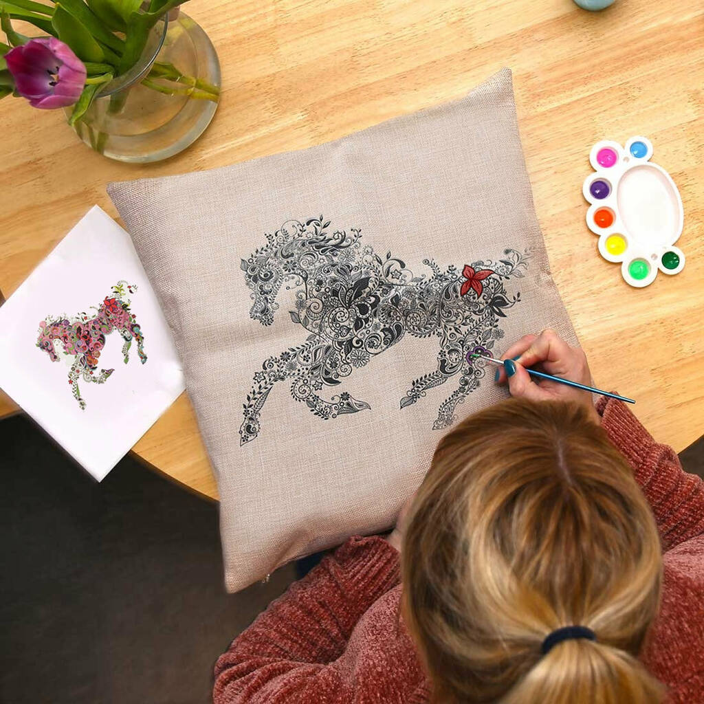 Personalise Your Own Cushion Cover For Mindfulness By Duncan Stewart