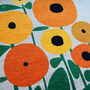 Cushion Covers With Multicolour Abstract Flowers, thumbnail 2 of 7