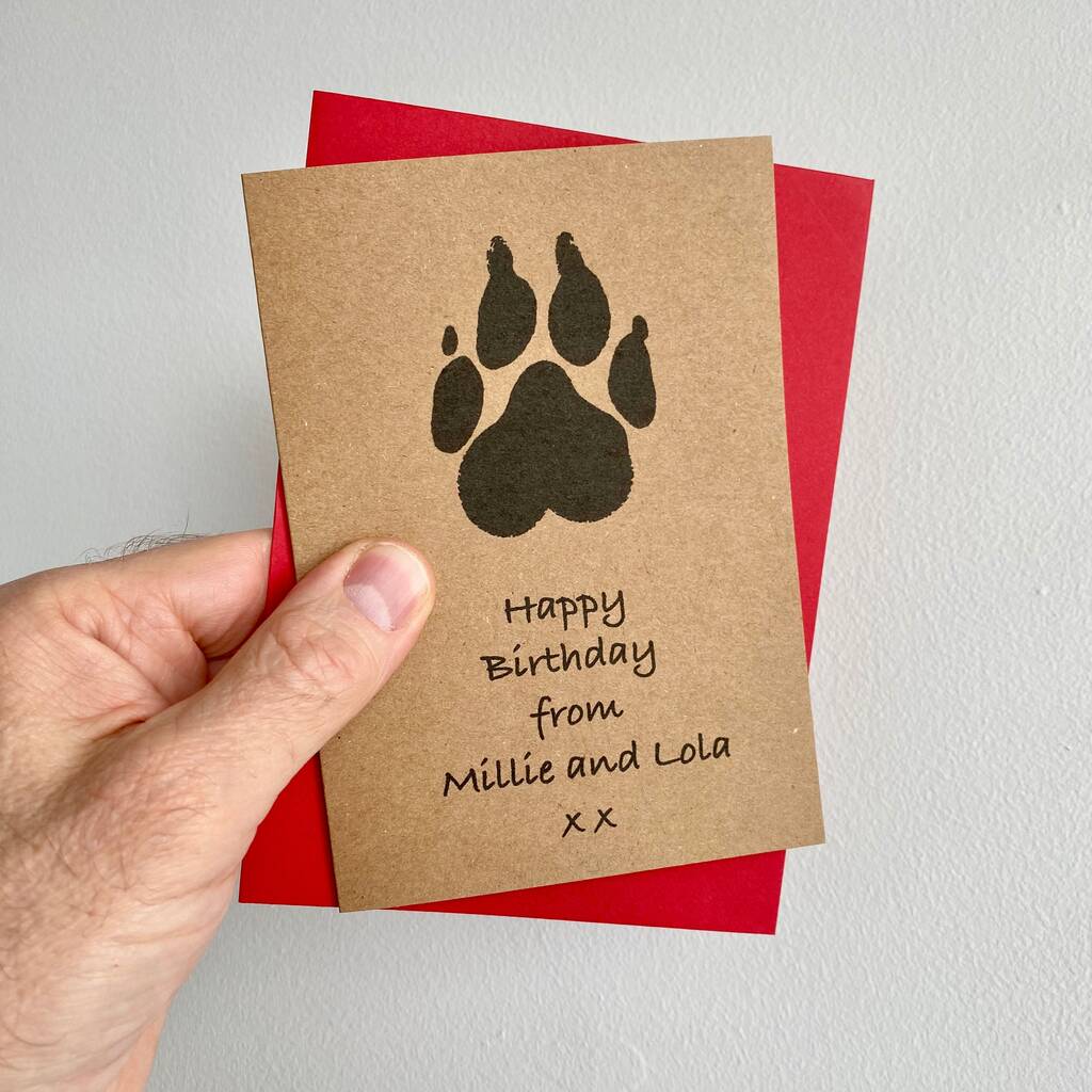 Birthday Card From The Dog, 1 of 2