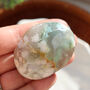 Flower Agate Palm Stone Gift With Pouch And Card, thumbnail 8 of 9