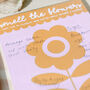 Smell The Flowers Notepad, thumbnail 3 of 3