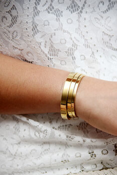 Freya Gold Plated Bracelet Set, 4 of 4
