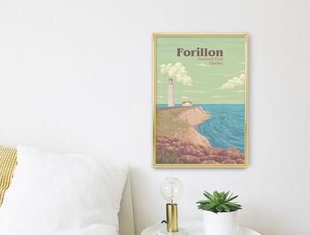 Forillon National Park Quebec Canada Travel Poster, 2 of 8