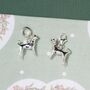 Chihuahua Charm Sterling Silver, thumbnail 2 of 10