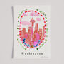 Space Needle, Seattle Travel Art Print, thumbnail 5 of 7