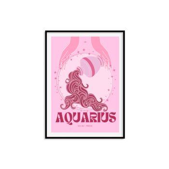 Aquarius Zodiac Print, 2 of 12