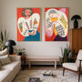 Set Of Two Matisse Portrait Art Prints, thumbnail 1 of 4