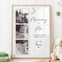 Personalised Mummy And Me Photo Print, Mum, Auntie Photo Print, Any Relation, thumbnail 1 of 2