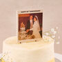 Personalised Anniversary Cake Topper With Photo, thumbnail 1 of 2